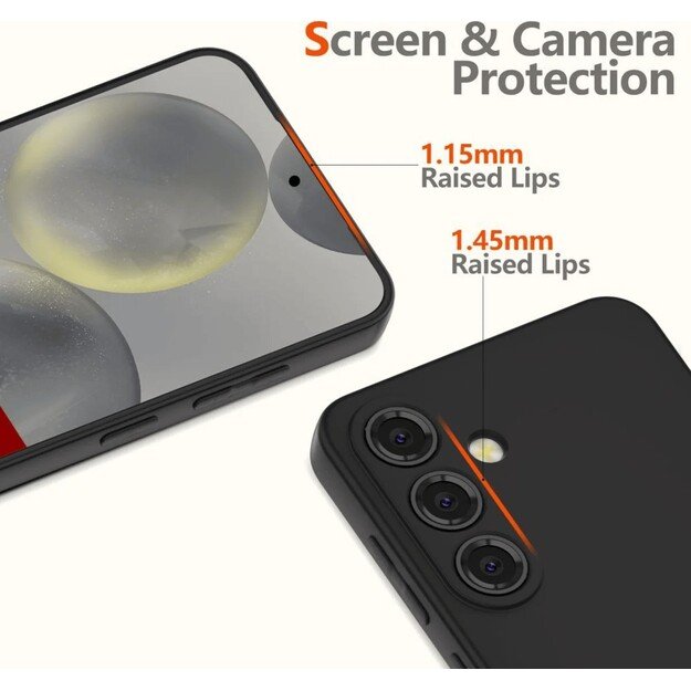 Dėklas Tech-Protect Icon Samsung S731 S25 FE juodas 1