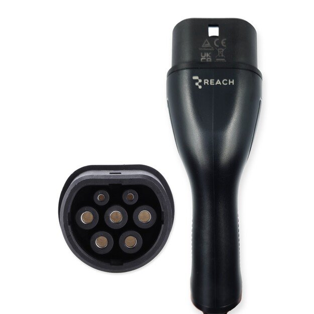 Elektromobilių įkrovimo stotelė Reach EVCS21 Type2 32A 22kW 5.0m 2