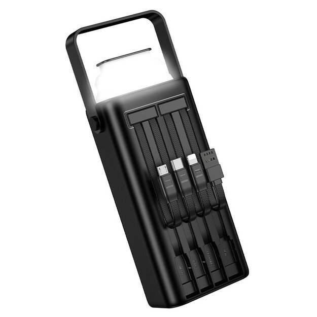 I&scaron;orinė baterija Power Bank Borofone BJ65 22.5W 30000mAh juoda 3