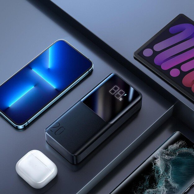 I&scaron;orinė baterija Power Bank Joyroom JR-QP192 22.5W 20000mAh juoda 3