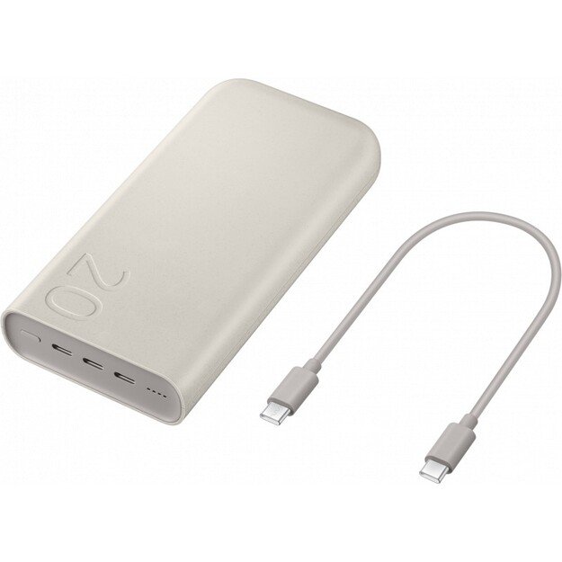 I&scaron;orinė baterija Power Bank Samsung EB-P4520XUEGEU PD45W 20000mAh rusva 4