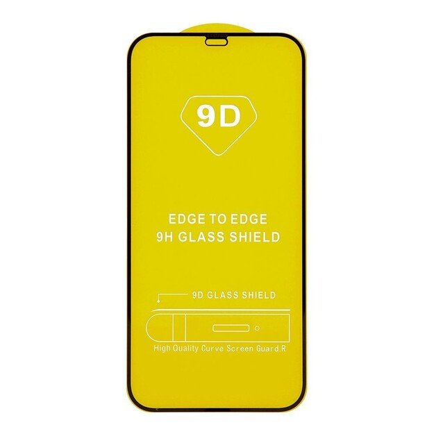LCD apsauginis stikliukas 9D Full Glue skirtas Xiaomi Redmi Note 14 5G juodas 1