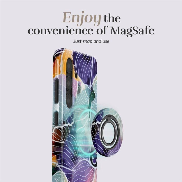 MIO Flowers Magsafe Case Compatible Ring Holder 4