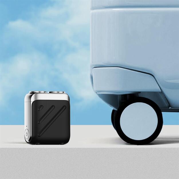 MZXZ021 Metz Traveller Shaver, Black. 2