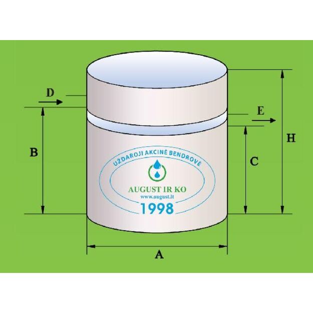 Nuotekų valymo įrenginys AT-6 (4 žm.) 2