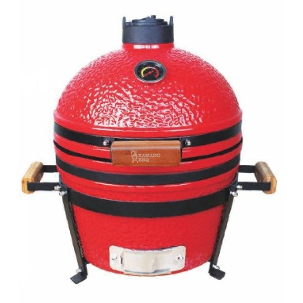 Kepsninė Kamado Mini E-16M BBQ Raudona