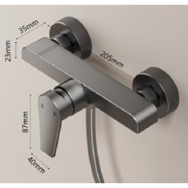 Mai&scaron;ytuvas du&scaron;o E2 grey 2