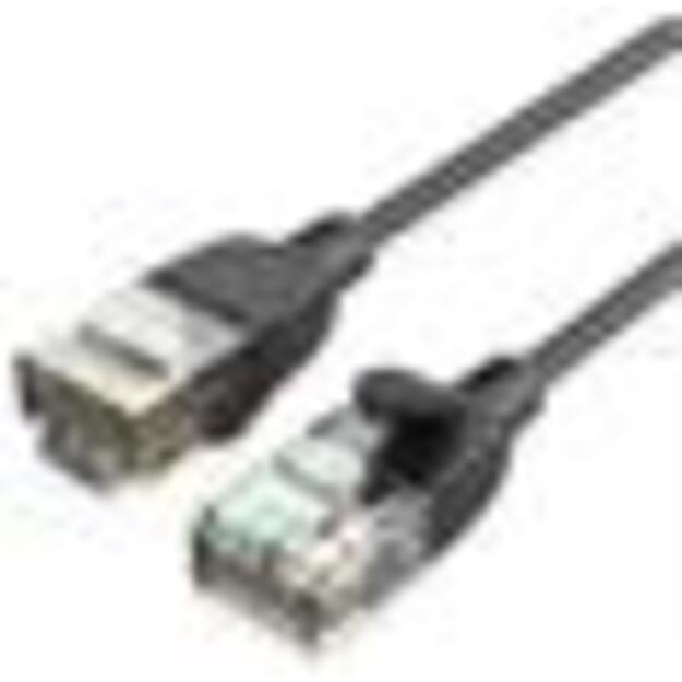 PATCH CABLE CAT.6A UTP/5M BLACK IBIBJ VENTION 1