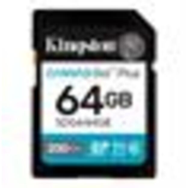 MEMORY SDXC 64GB UHS-I/SDG4/64GB KINGSTON 1