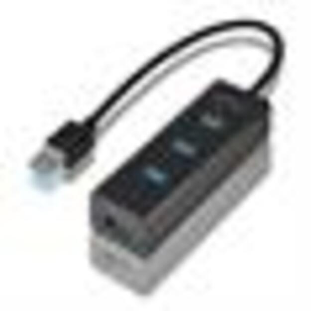 I/O HUB USB3.0 4PORT CHARGING/0.3M HUE-S2B AXAGON 1