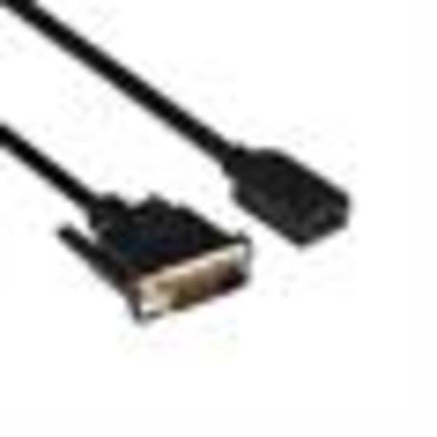 CABLE DVI-D TO HDMI 2M/M/F CAC-1211 CLUB3D 1