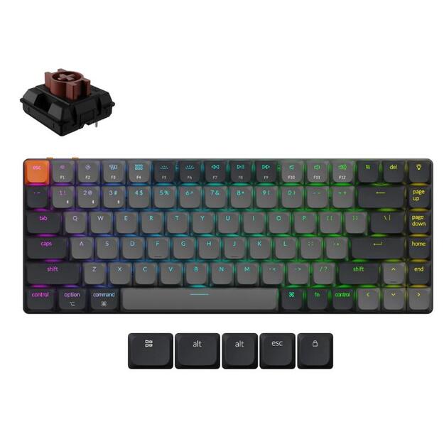KEYBOARD WRL K3 RGB/BLACK K3X-B3 KEYCHRON