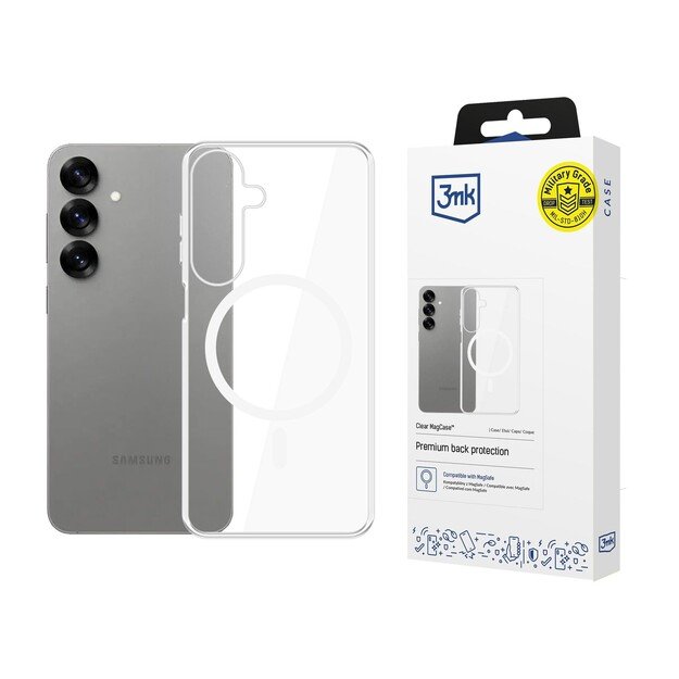 Dėklas 3mk Clear MagCase Samsung S931 S25