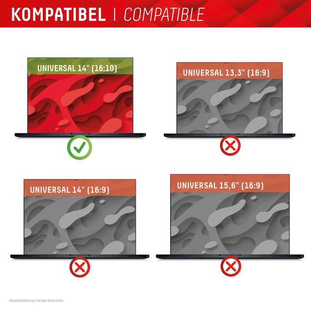 DISPLEX Privacy Safe Uni (Frameless) 14 , 16:10 7