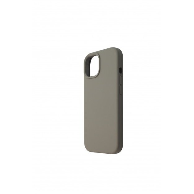 JM MAGSAFE REGULAR DEFENSE SILICONE for iPhone 15 Grey 2