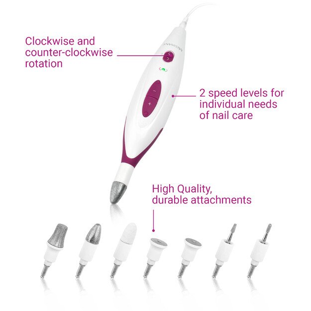 Medisana MP 815 Manicure/Pedicure device (incl. 7 attachments) 3