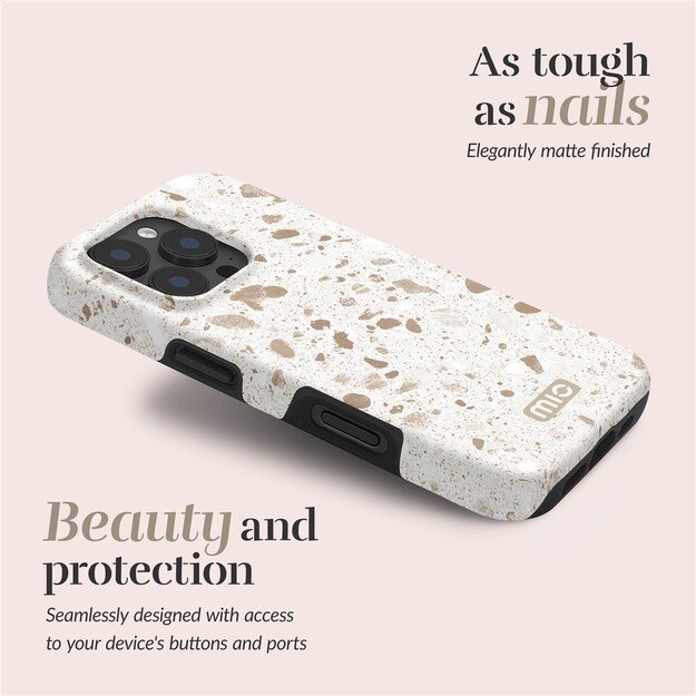 MIO Soft Terrazzo Magsafe Case Compatible for iPhone 16 Pro