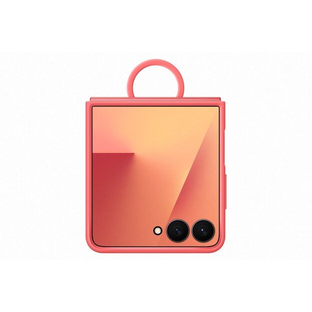 PF766TREGWW Ring Case (Silicone) Samsung Galaxy Flip7, Red 1