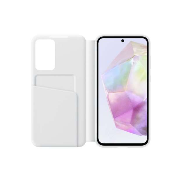 ZA356CWEGWW Smart View Wallet Case for Samsung Galaxy A35 White 2