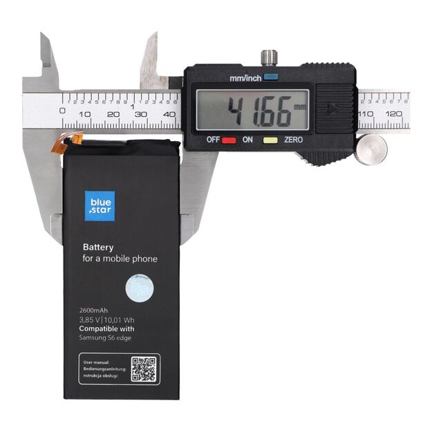 Battery for Samsung S6 Edge 2600 mAh Blue Star Premium 2