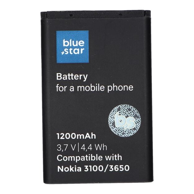 Battery for Nokia 3100 / 3650 / 6230 / 3110 Classic 1200 mAh Blue Star Premium