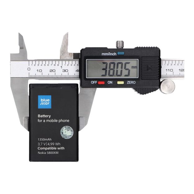 Battery for Nokia 5800 XM / C3-00 / N900 / X6 / 5230 / Lumia 520 / 525 1350 mAh Blue Star Premium 2