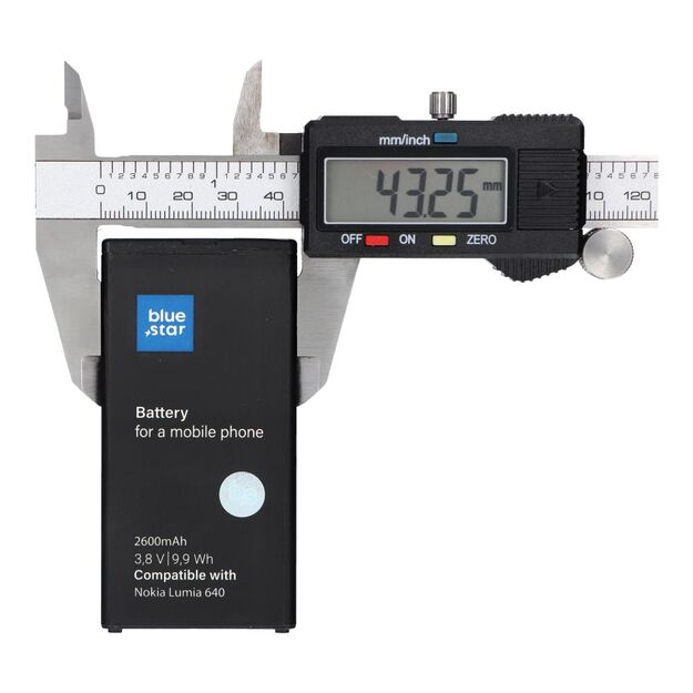 Battery for Nokia Lumia 640 2600 mAh Blue Star Premium 2