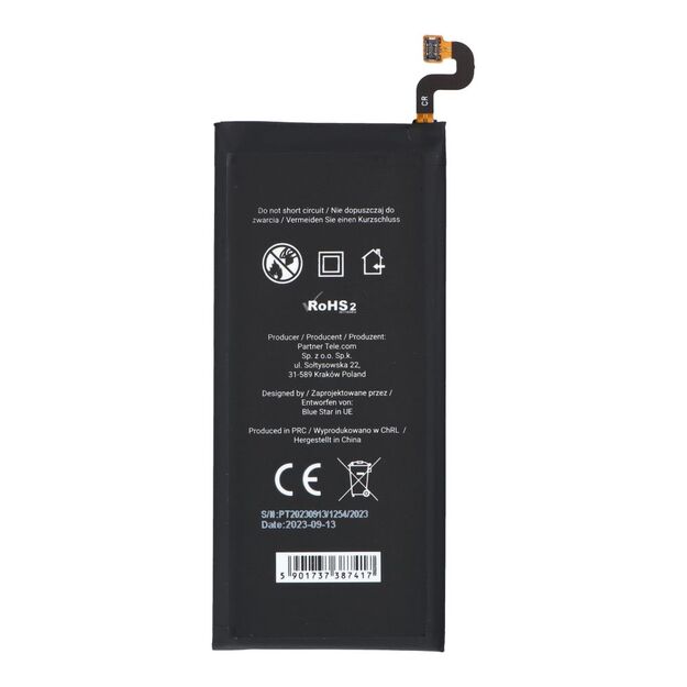 Battery for Samsung S7 Edge 3600 mAh Blue Star Premium 1