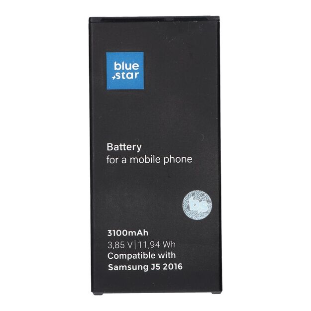 Battery for Samsung J5 2016 3100 mAh Blue Star Premium