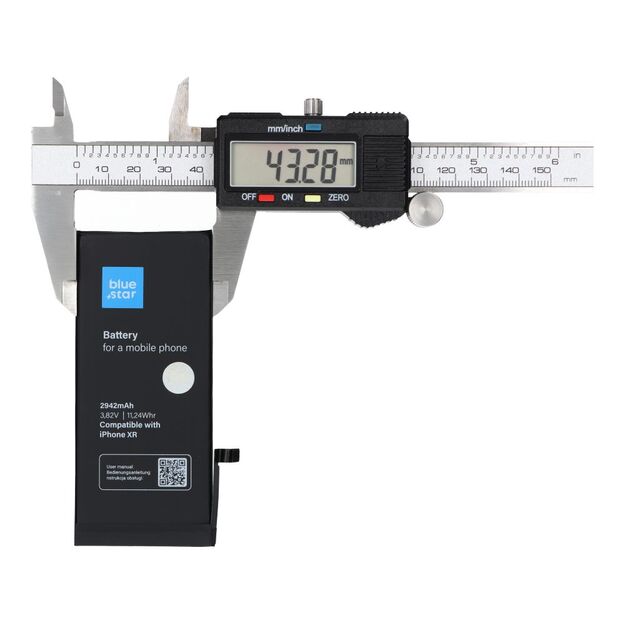 Battery for iPhone XR 2942 mAh Blue Star HQ 5