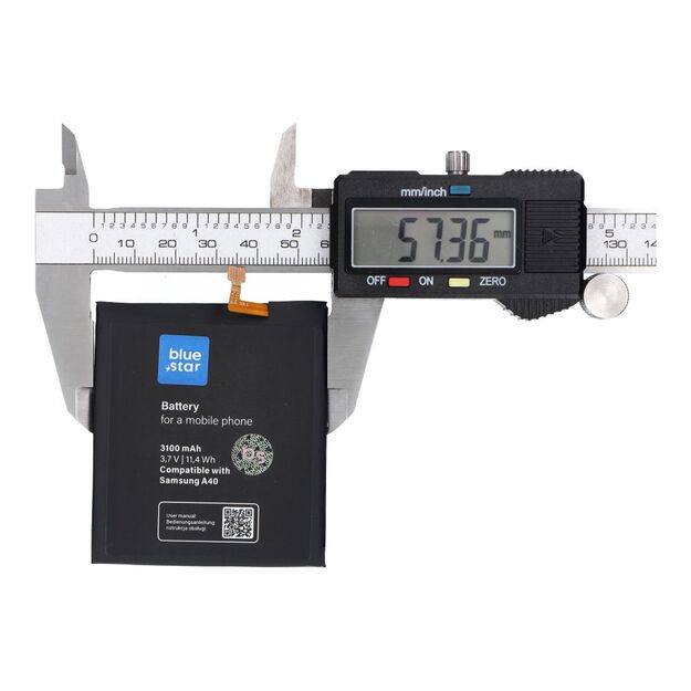 Battery for Samsung A40 3100 mAh Blue Star Premium 2