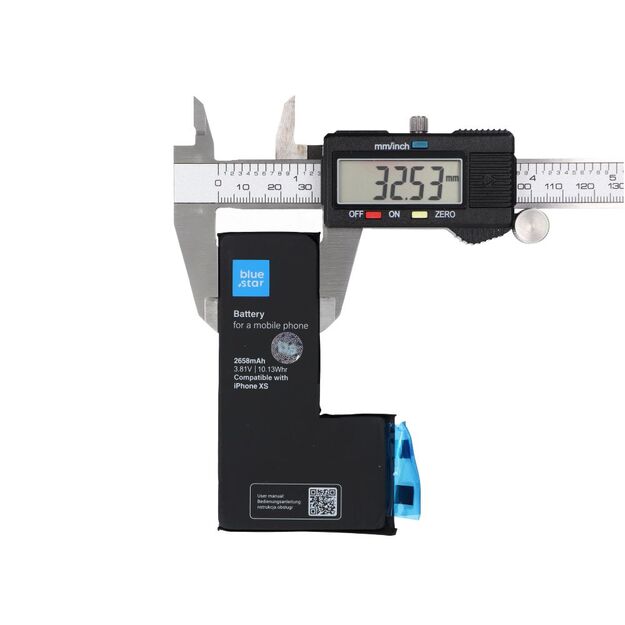 Battery without BMS for iPhone XS 2658 mAh Blue Star HQ 4