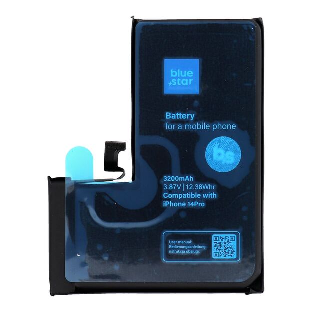 Battery for iPhone 14 PRO 3200 mAh Blue Star HQ