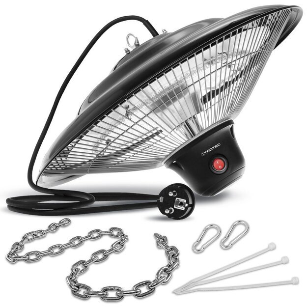 Anglies pluo&scaron;to infraraudonųjų spindulių &scaron;ildytuvas Trotec IR 1500 SC 3