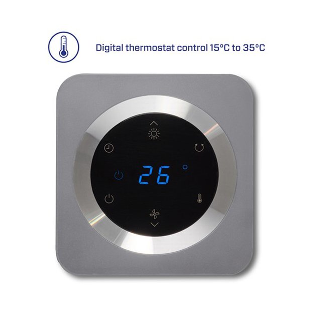 Bok&scaron;tinis ventiliatorius - &scaron;ildytuvas Clean Air CA-904G 3