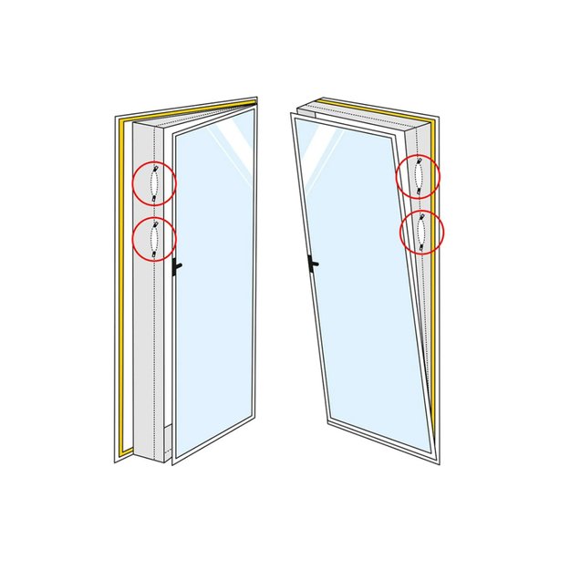 Durų ir langų tarpinė Trotec AirLock 1000 4