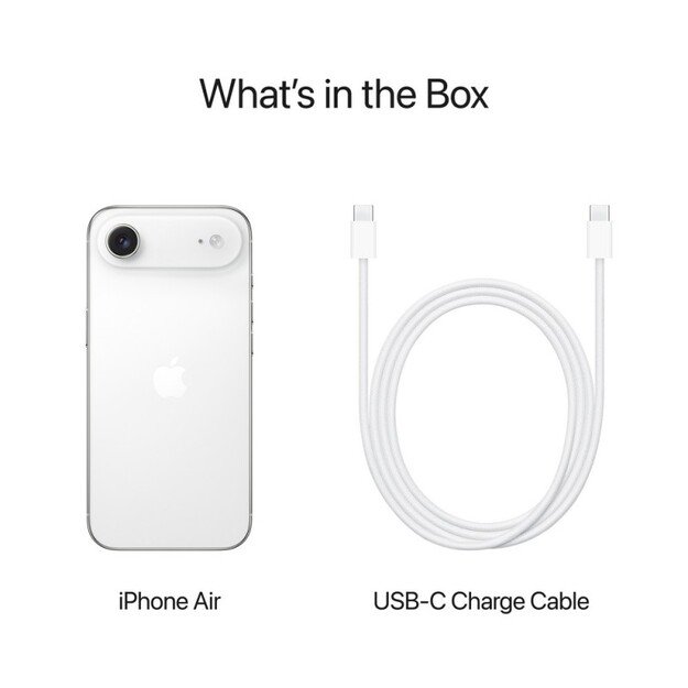 iPhone Air 256GB Cloud White (eSIM only) 7