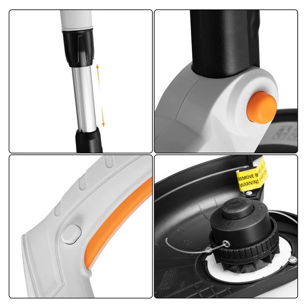 Prime3 GGT41 Elektrinė žoliapjovė (trimeris) 2