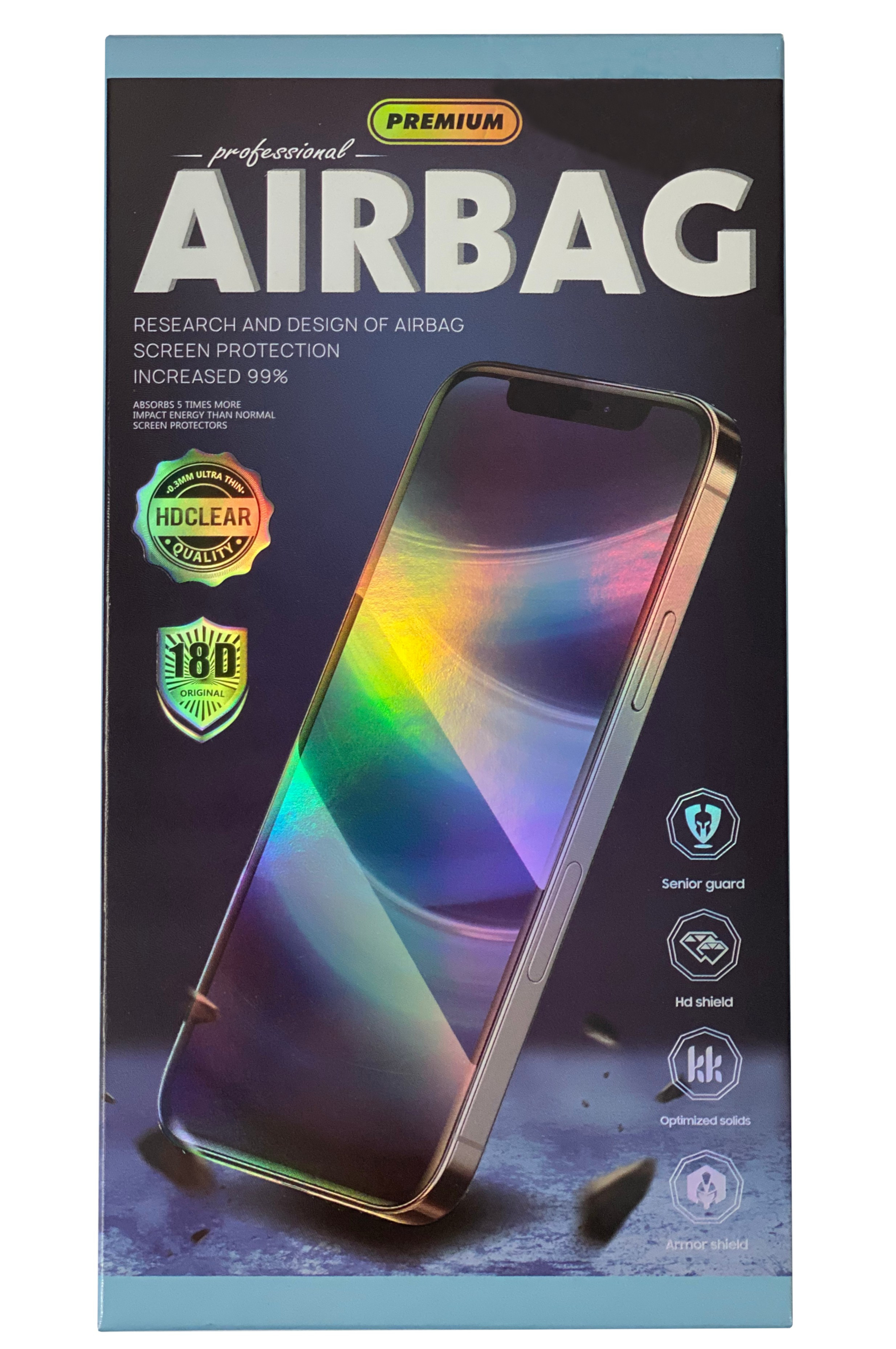 Baitera.lt: LCD apsauginis stikliukas 18D Airbag Shockproof Xiaomi Redmi Note 11/Note 11S/Poco M4...